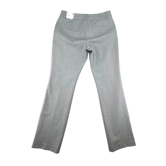 Express Editor Barely Boot Low Rise Stretch Pants Womens Size 8R Gray Blend - Picture 15 of 16